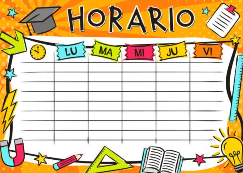 Horarios Enero - Junio 2026